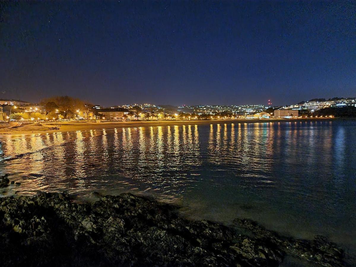 דירות א-קורוניה Precioso Atico Frente A La Playa De Santa Cristina מראה חיצוני תמונה